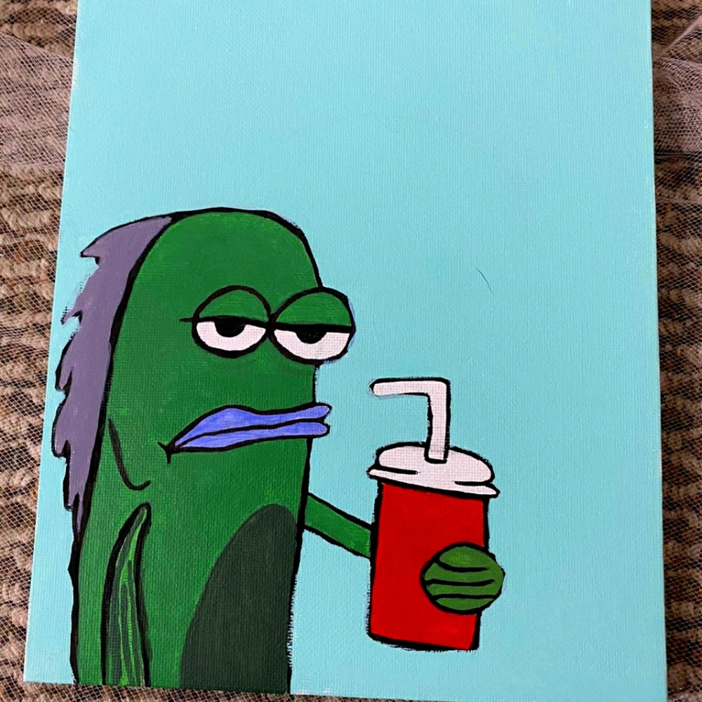 2/$20 Spongebob "thirsty" fish